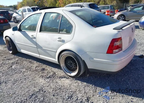 2001 Volkswagen Jetta Gls 1.8L Turbo z USA, uszkodzony, nr VIN 3VWSC29M51M039132
